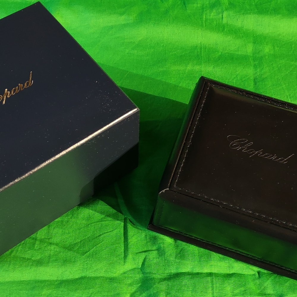 Chopard empty retail jewelry box